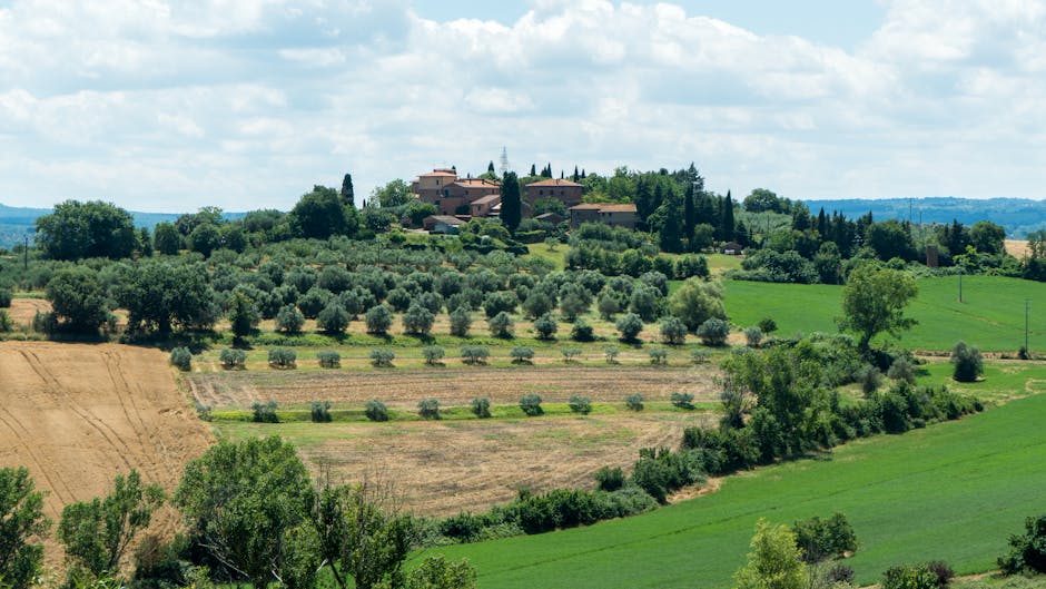 Paesaggio pittoresco italiano